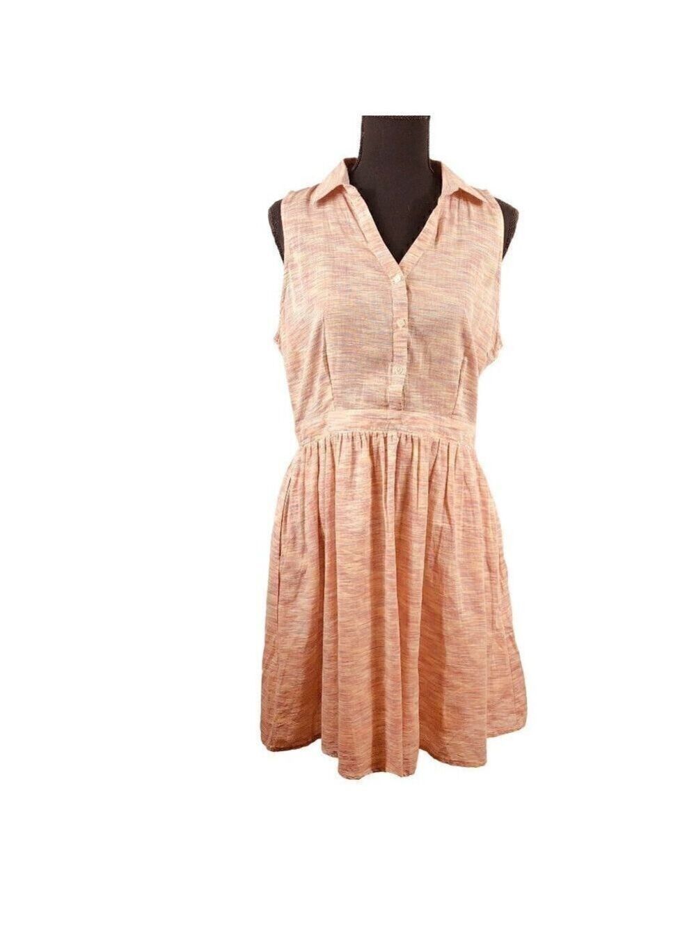 Tulle Shirt Dress Sleeveless Size L NWT